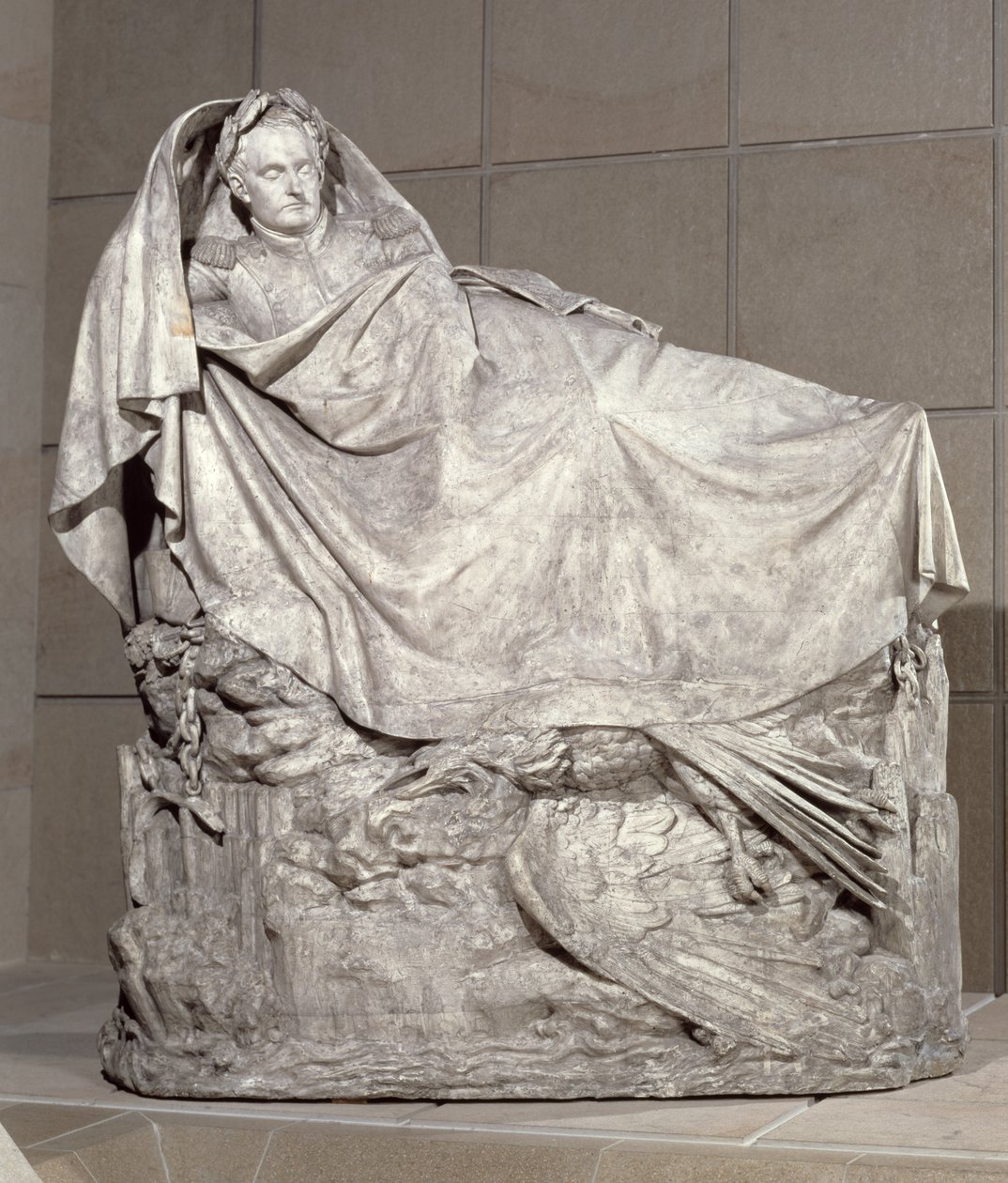 Napóleon (1769-1821) Halhatatlanságra ébredése, 1846 (márvány) alkotó: Francois Rude
