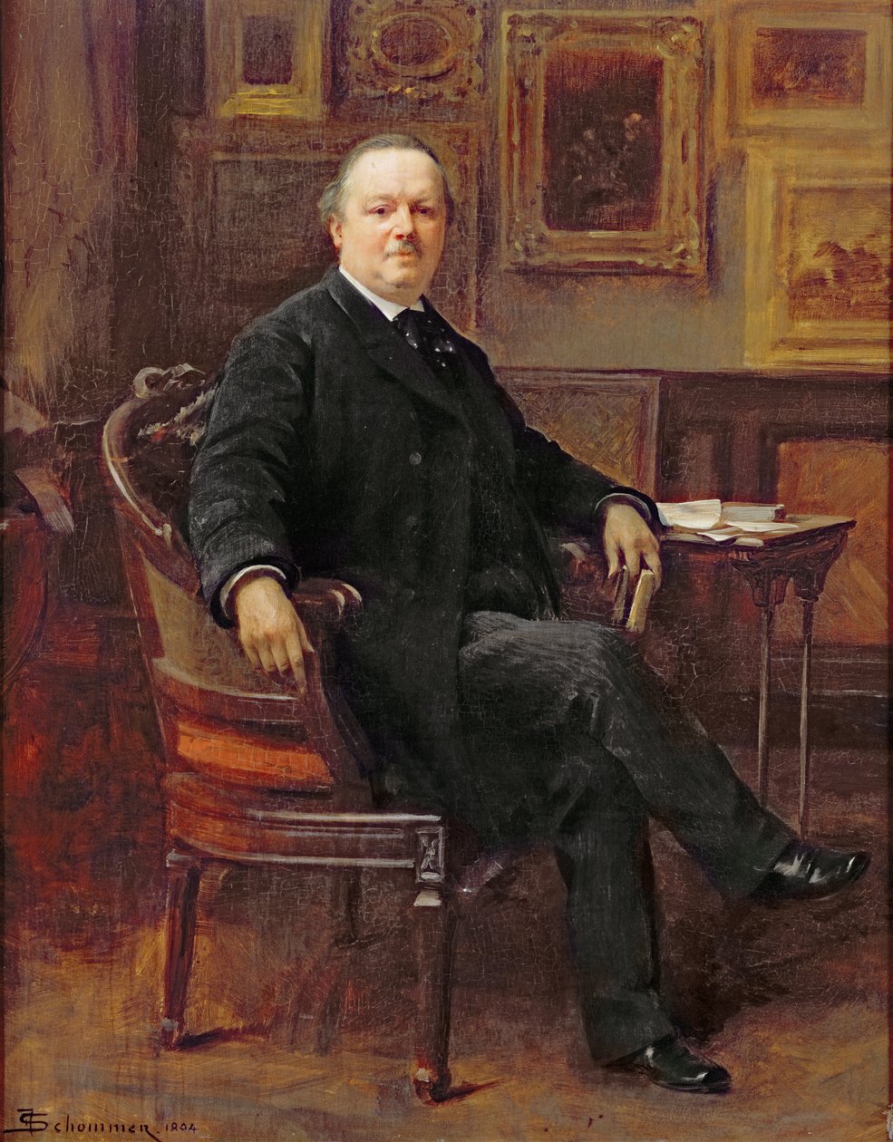 Jean-Baptiste Foucart (1823-98) 1894 alkotó: Francois Schommer