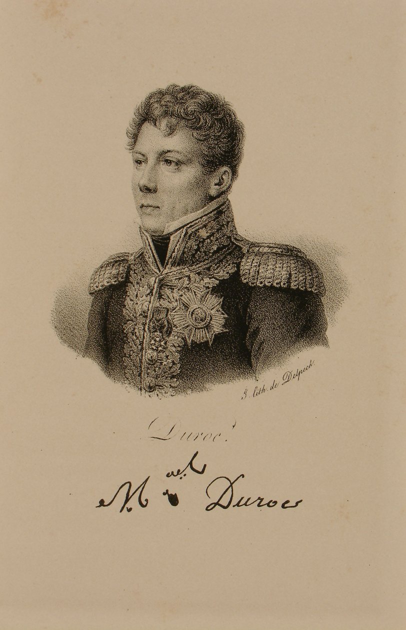 Geraud-Christophe-Michel Duroc (1772-1813) Frioul hercege, 1806-08 alkotó: Francois Seraphin Delpech