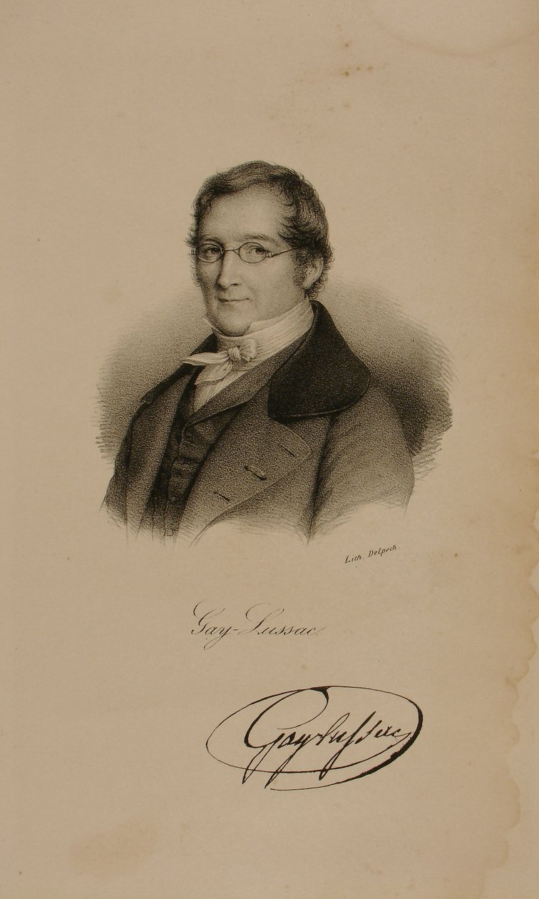 Louis Joseph Gay-Lussac (1778-1850) alkotó: Francois Seraphin Delpech