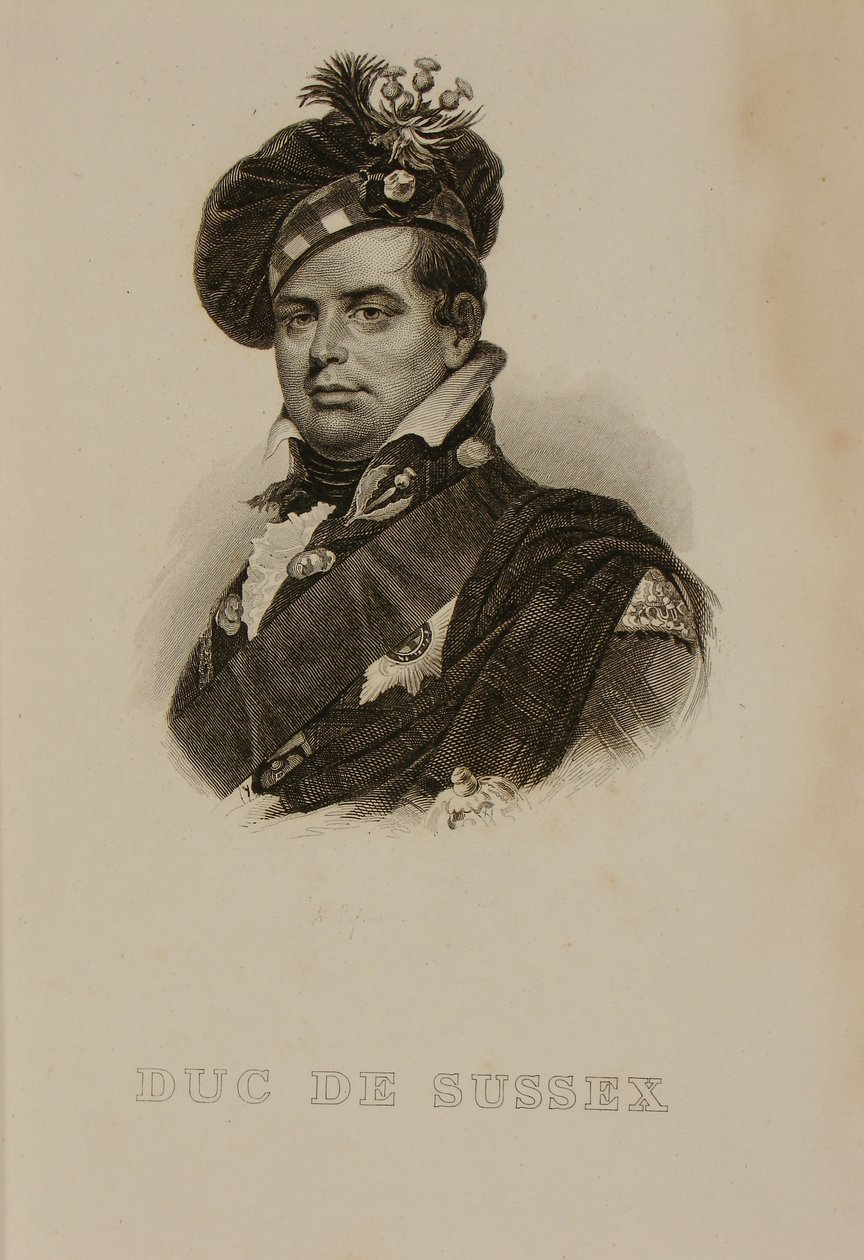 Augustus, Sussex hercegének portréja alkotó: Francois Seraphin Delpech