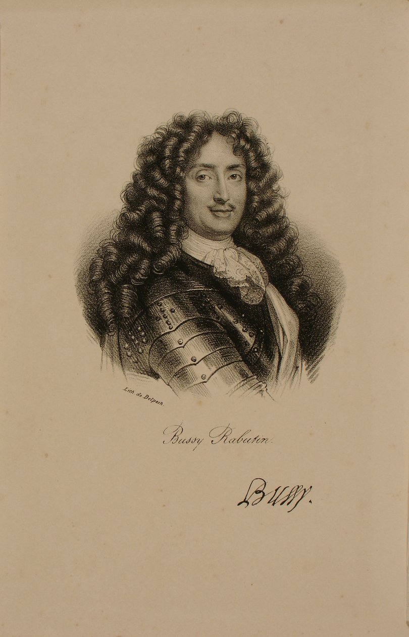 Roger Bussy de Rabutin gróf portréja (1618-93) alkotó: Francois Seraphin Delpech