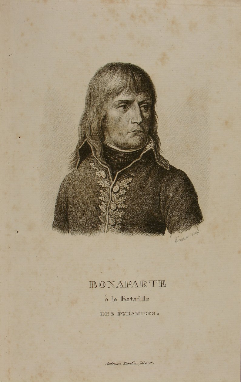 Bonaparte Napóleon portréja (1769-1821) alkotó: Francois Seraphin Delpech