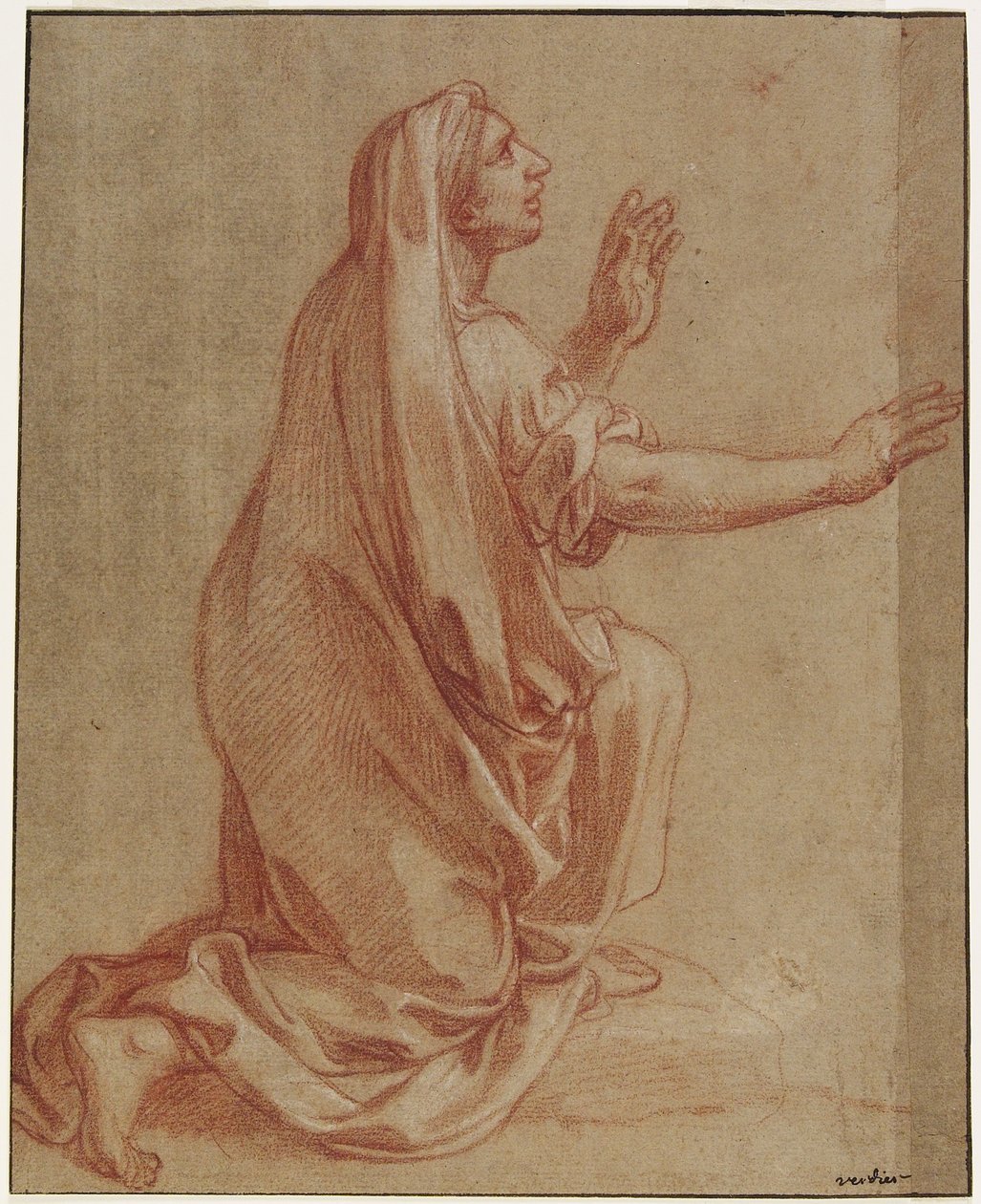 Study for Raising of Lazarus, c. 1677 alkotó: Francois Verdier