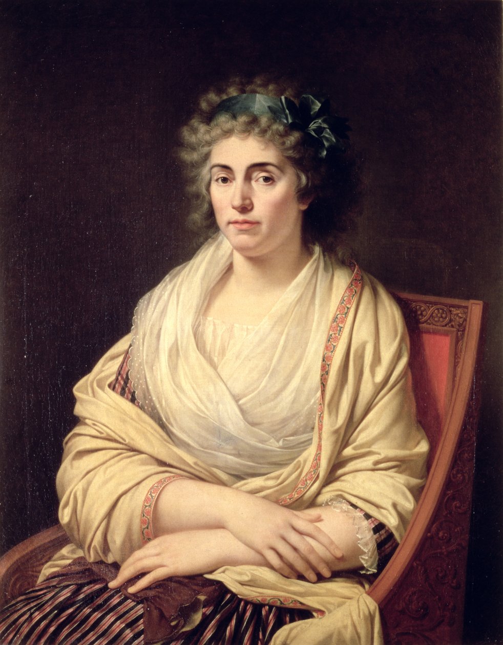 Louise Maximilienne Caroline, Albany grófnője (1752-1824) alkotó: Francois Xavier Fabre