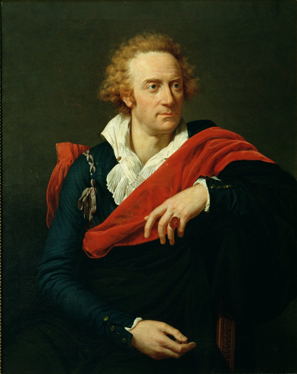 Vittorio Alfieri (1749-1803) portréja alkotó: Francois Xavier Fabre