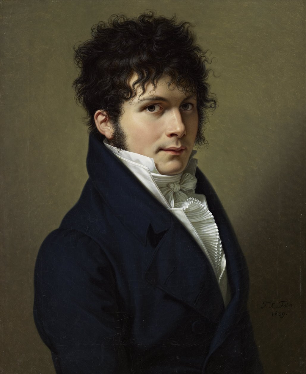 Egy férfi portréja alkotó: Francois Xavier Fabre
