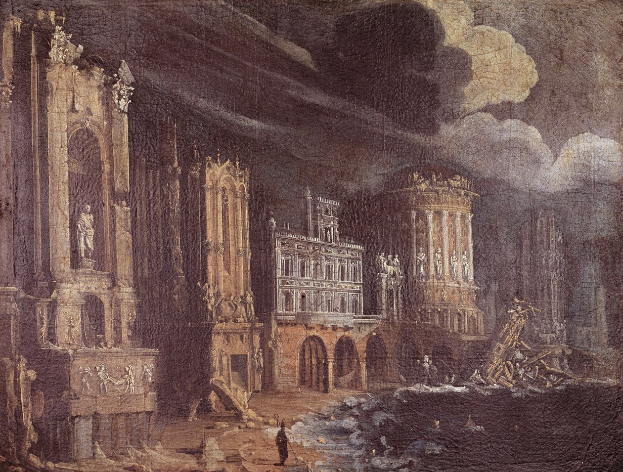 Romok Szent Ágoston legendájával alkotó: Francois de Nome