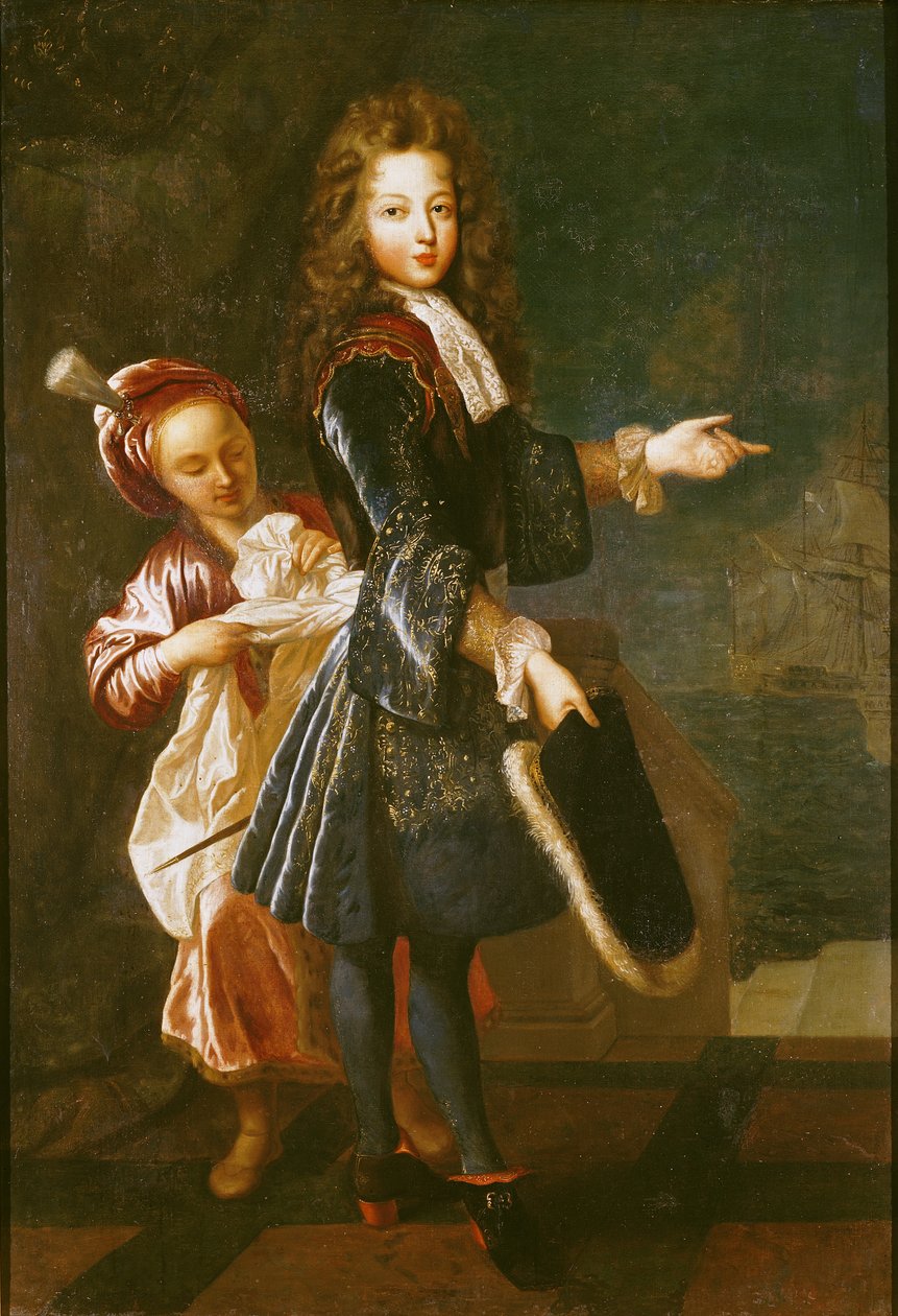 Louis-Alexandre de Bourbon (1678-1737) Toulouse grófjának portréja alkotó: Jean François de Troy