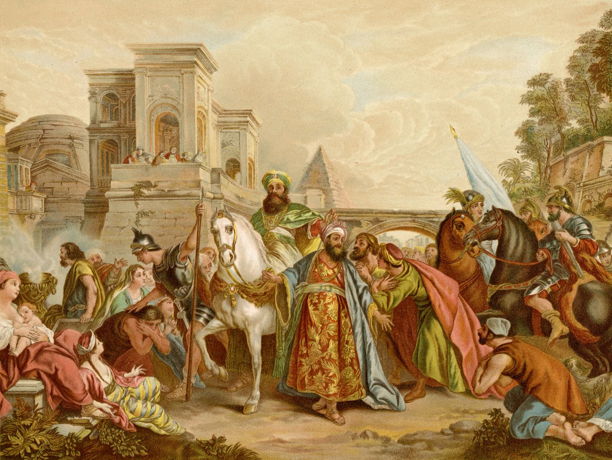 Márdokeus diadala alkotó: Francois de after Troy