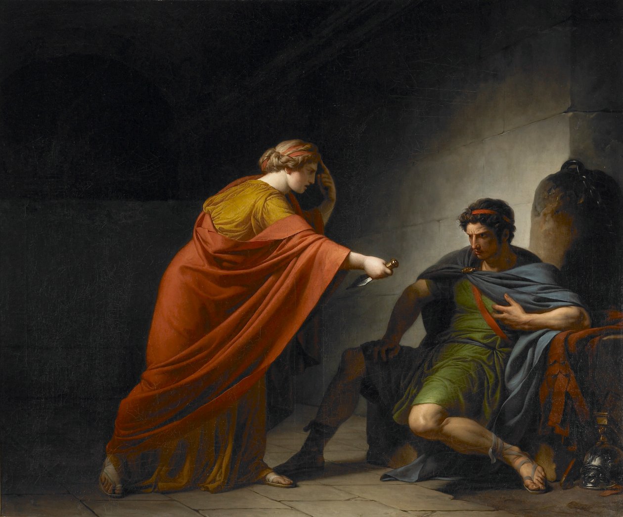 Arria és Paetus alkotó: François-André Vincent