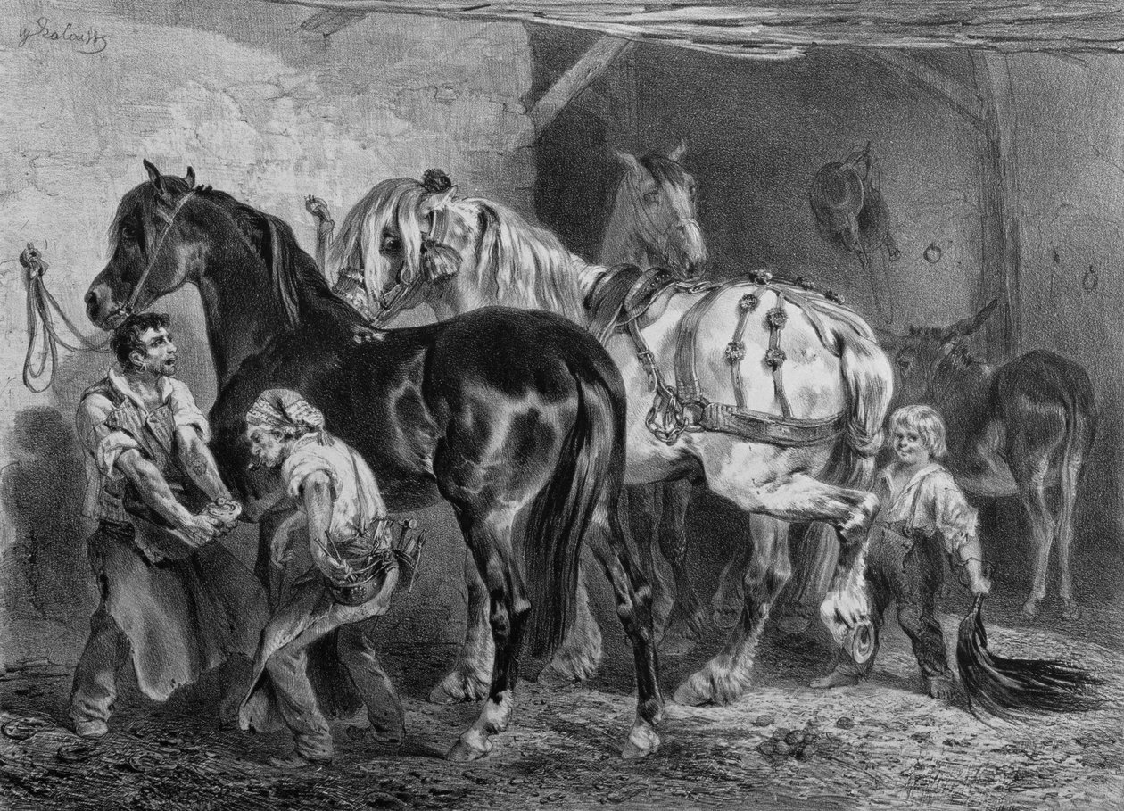 A Forge alkotó: Francois Hippolyte Lalaisse