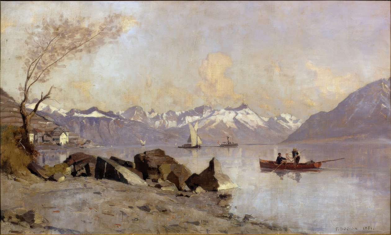 Saint-Saphorin és a Vaud-i előalpok alkotó: Francois-Louis-David Bocion