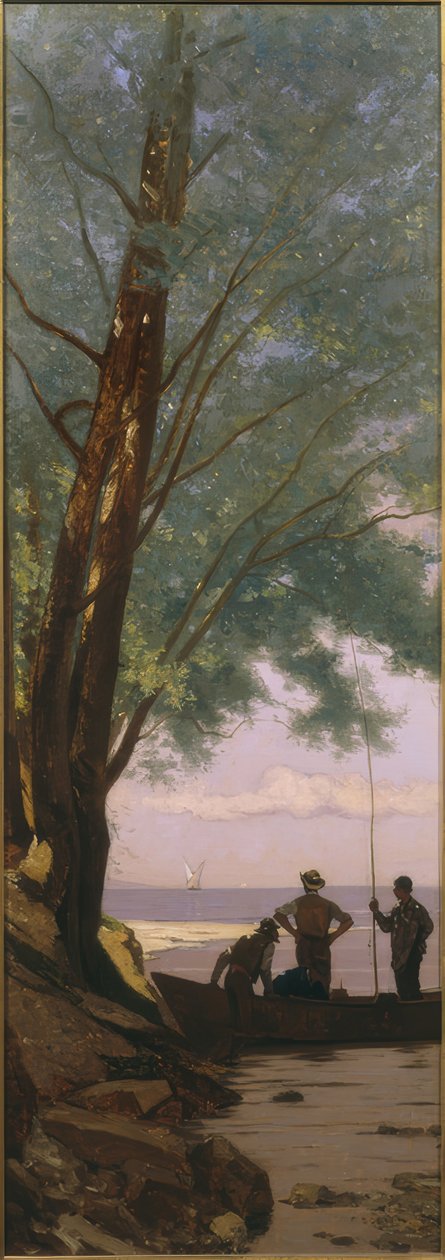 A Veveyse torkolata alkotó: Francois-Louis-David Bocion