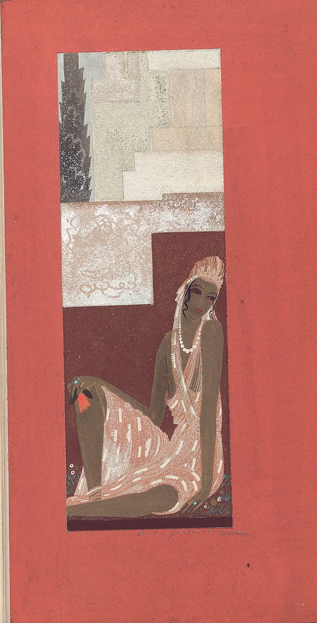 Salamon éneke, Jean Dunand (1877-1942) lakkjával alkotó: Francois Louis (after) Schmied