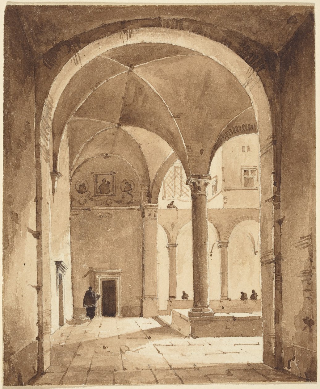 Egy kolostor alkotó: Francois-Marius Granet
