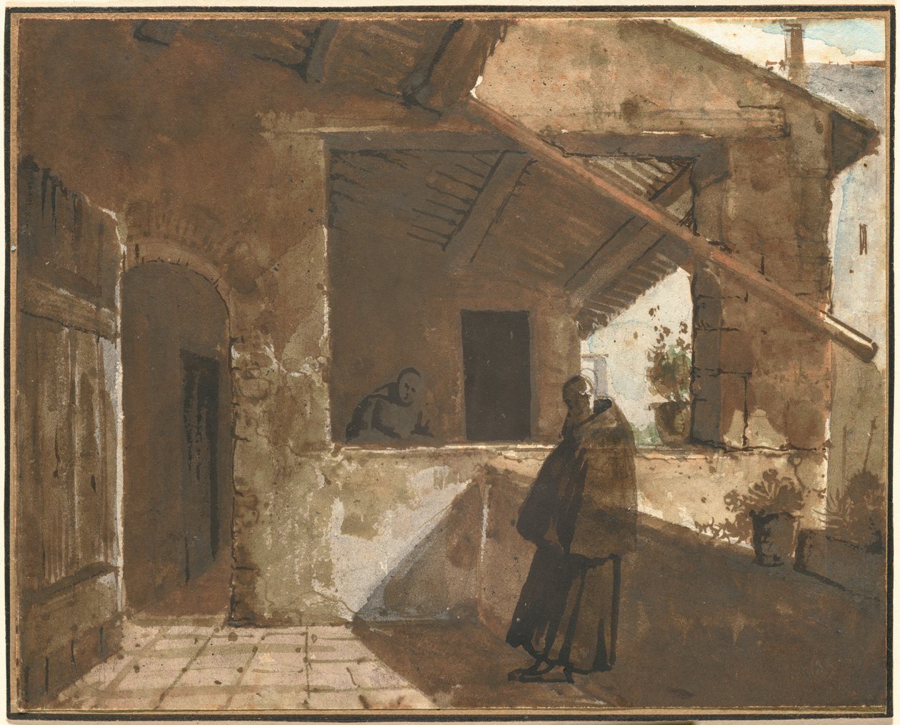 Római kerengő alkotó: Francois-Marius Granet