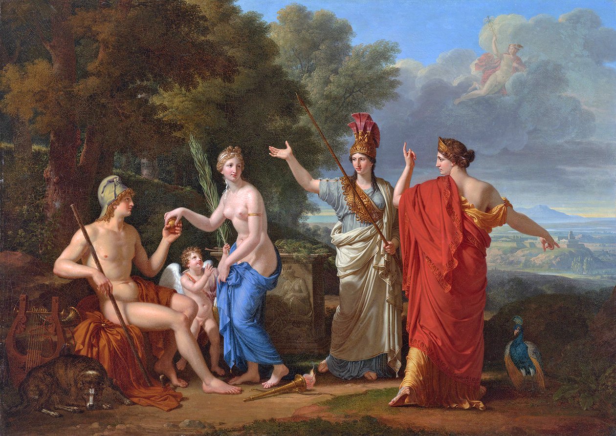 A párizsi ítélet alkotó: Francois Xavier Fabre