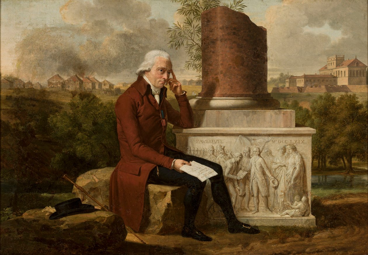 Ksawery Brzostowski (1739-1827) portréja alkotó: Francois-Xavier Fabre