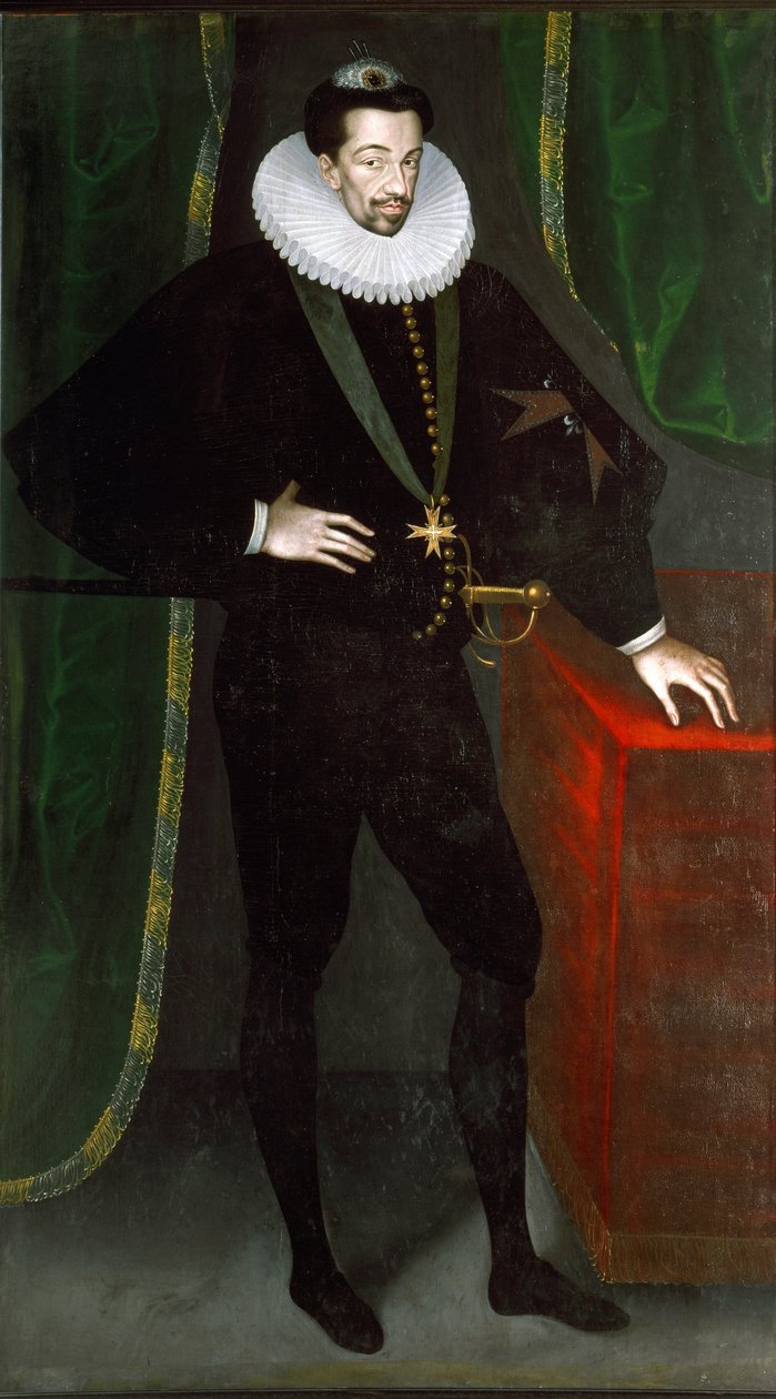 III. Henrik francia portré, 1585 körül (festmény) alkotó: Francois (circle of) Quesnel