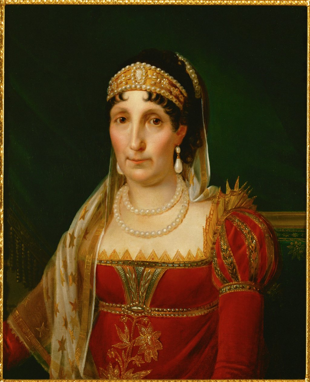 Laetizia Ramolino-Bonaparte, Madame Mere, Bonaparte Napóleon anyja ... alkotó: Francois (school of) Gerard