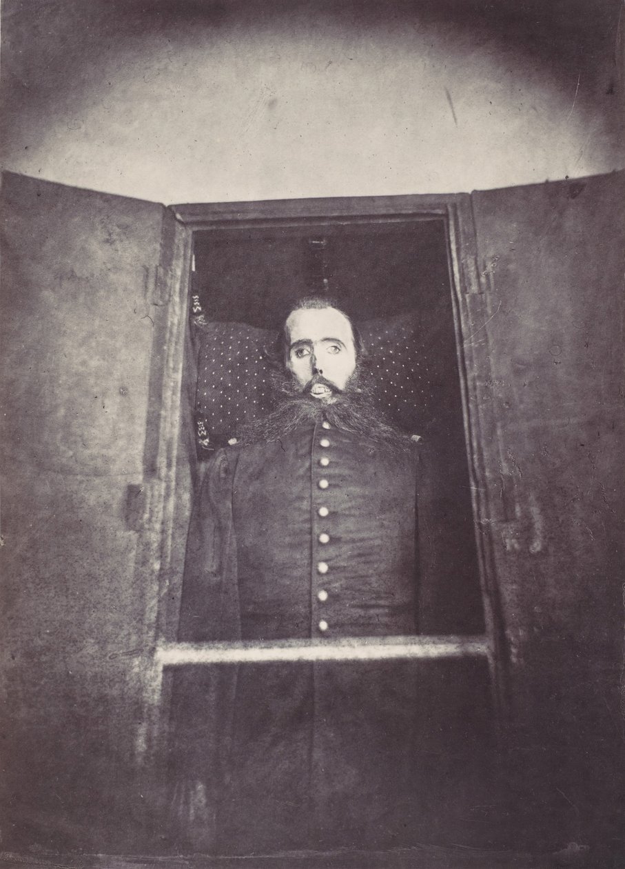 [I. Maximilianus mexikói császár holtteste], 1867. alkotó: Francois Aubert