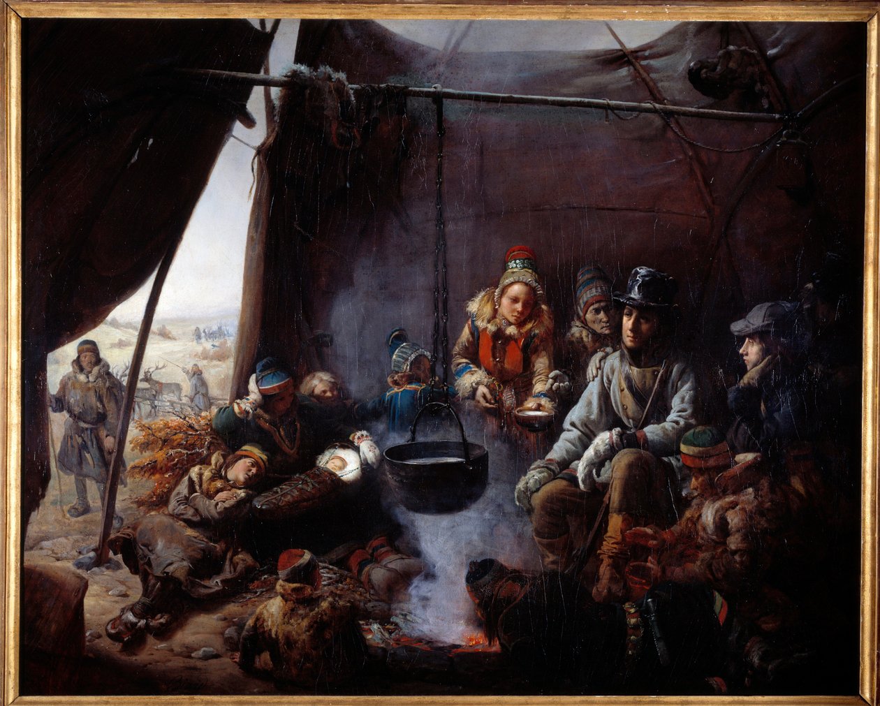 Lajos Fülöp, Orléans hercege (aki 1. Lajos Fülöp király lett alkotó: François Auguste Biard