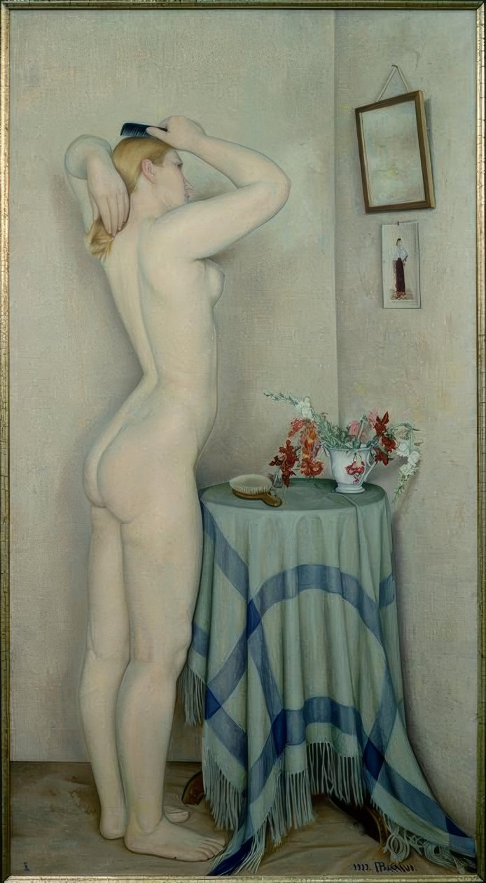 La nudiste alkotó: Francois Barraud
