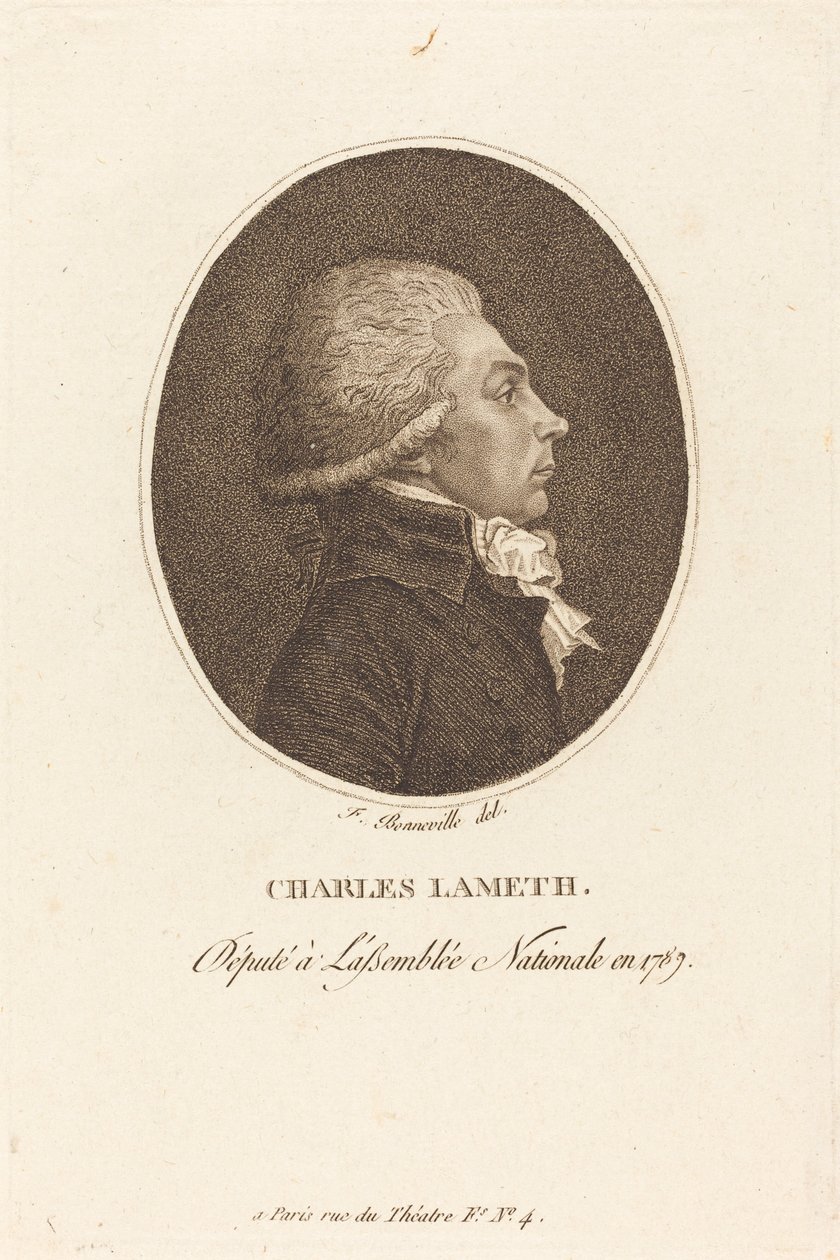Charles Lameth alkotó: Francois Bonneville