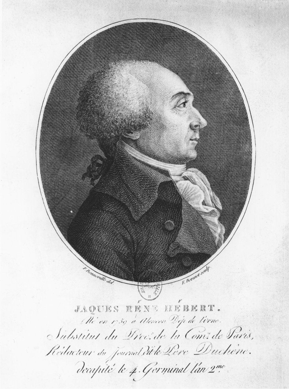 Jacques René Hébert alkotó: Francois Bonneville