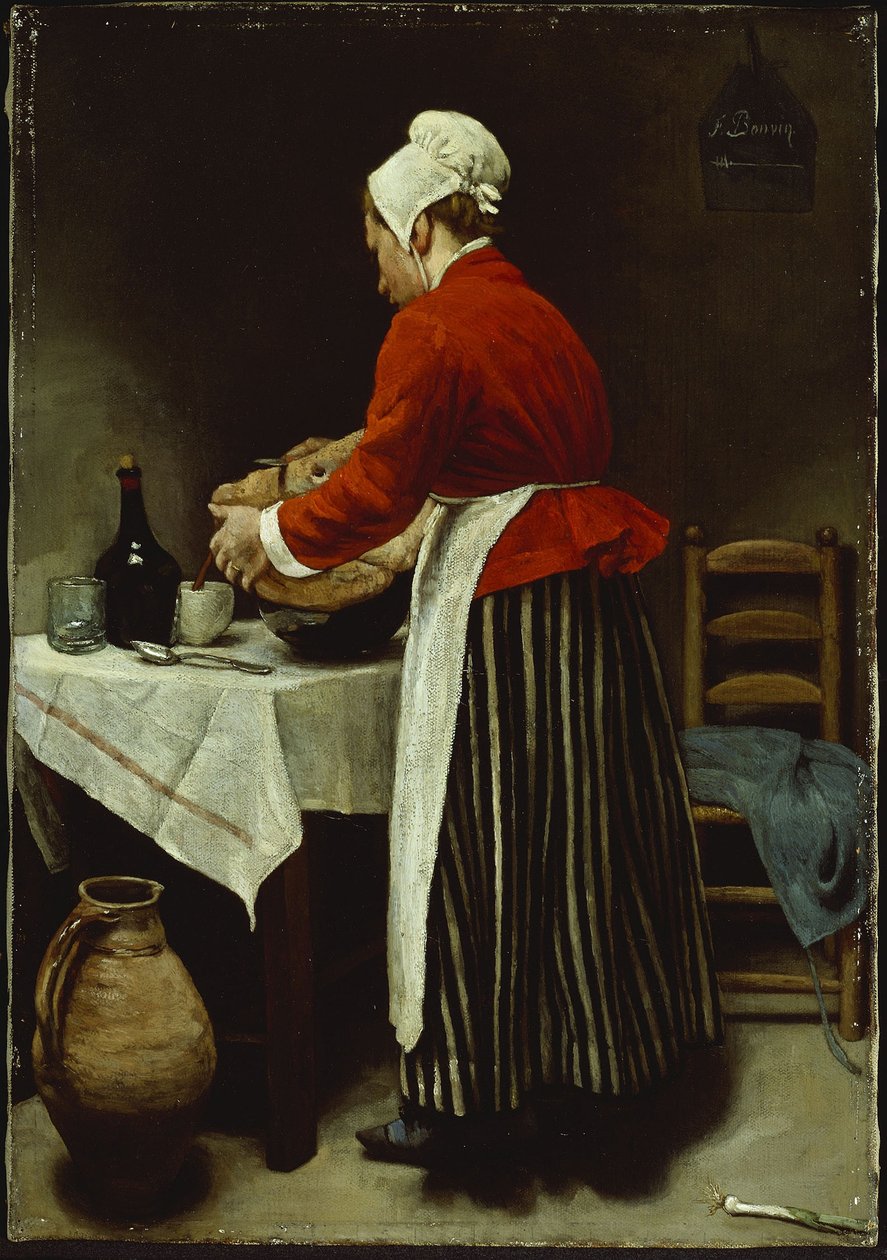 A szobalány, 1875 körül (olaj, vászon) alkotó: François Bonvin