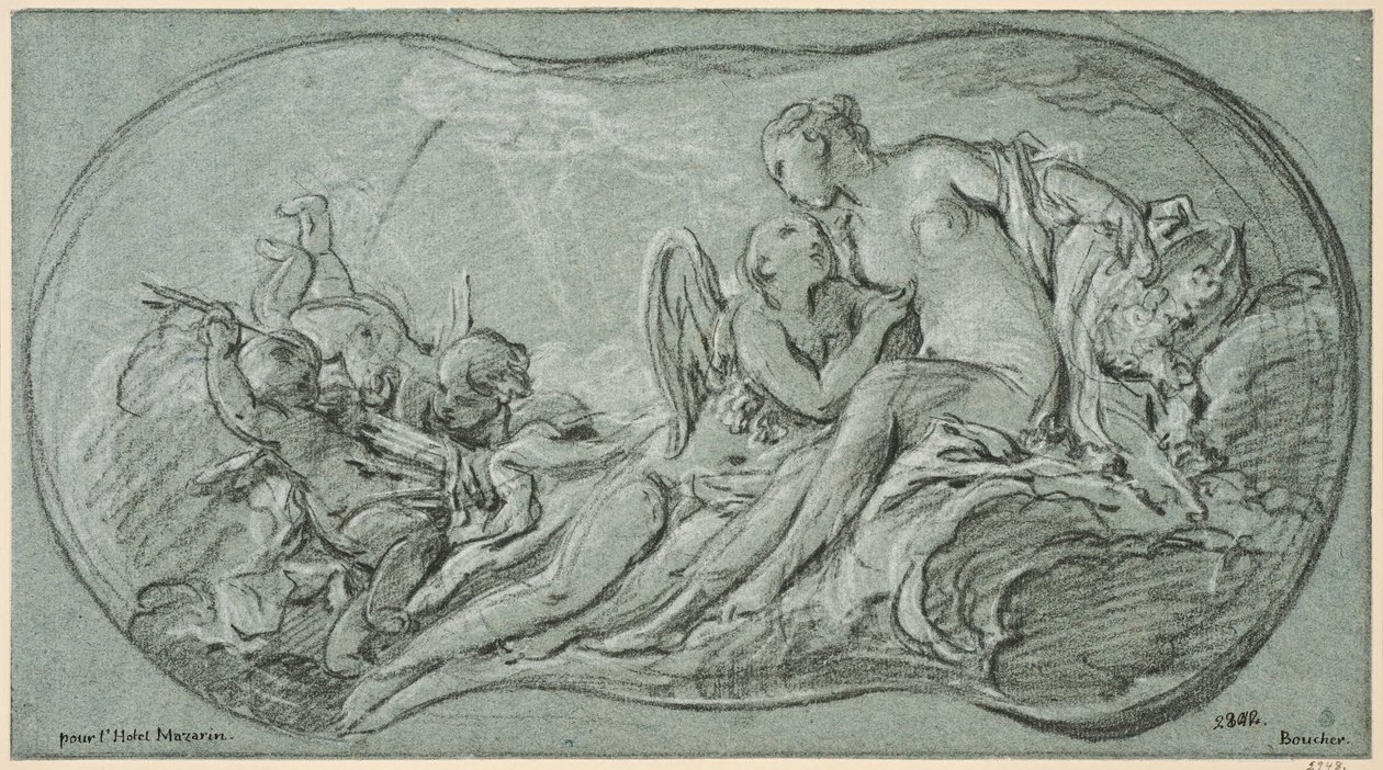 Ámor és Psziché alkotó: François Boucher