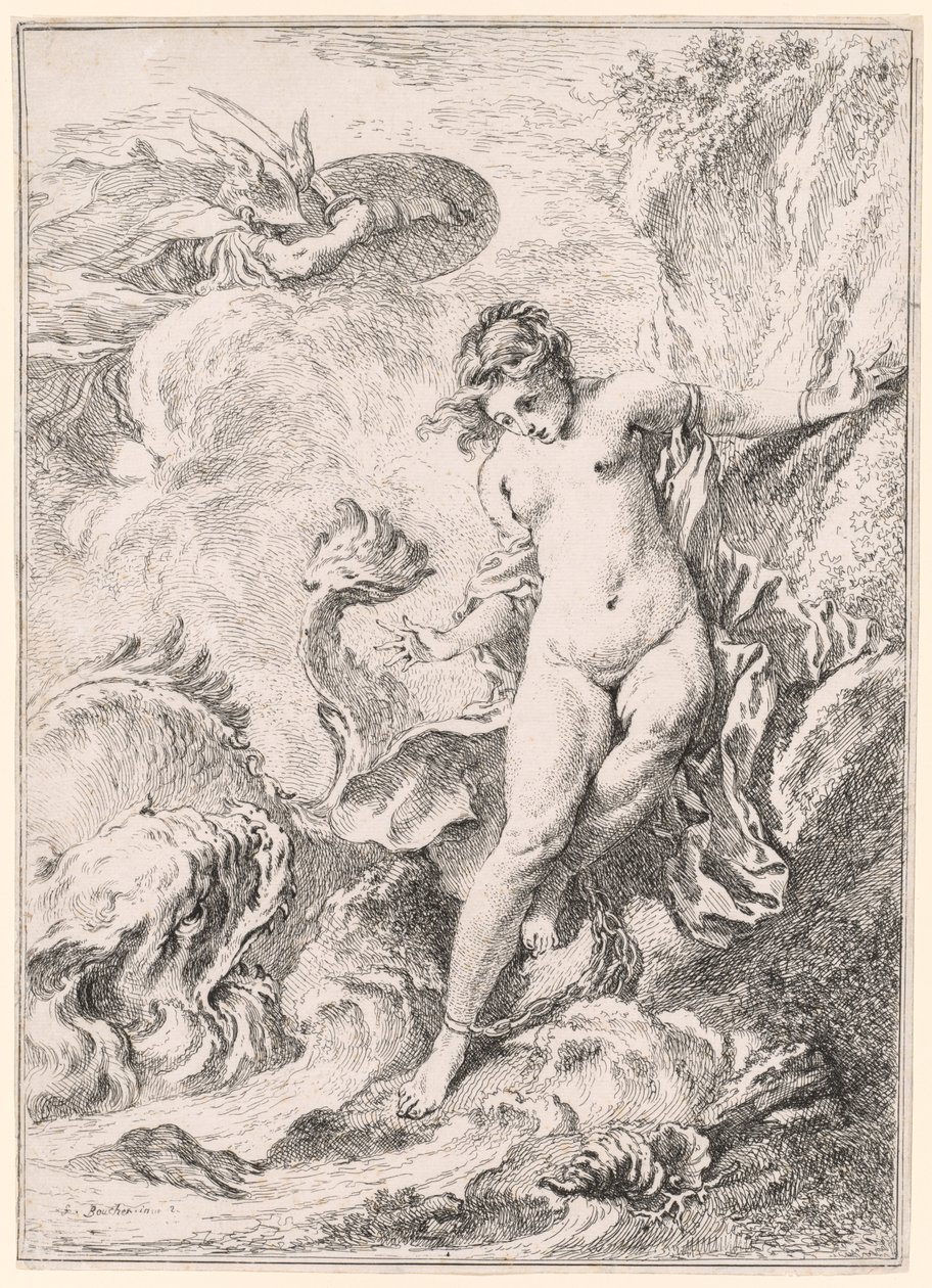 Androméda (Andromeda) alkotó: François Boucher