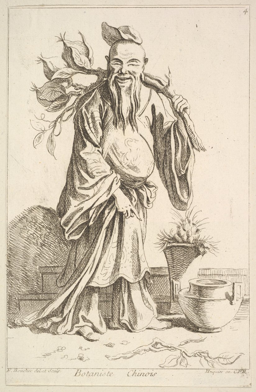 kínai botanikus alkotó: François Boucher