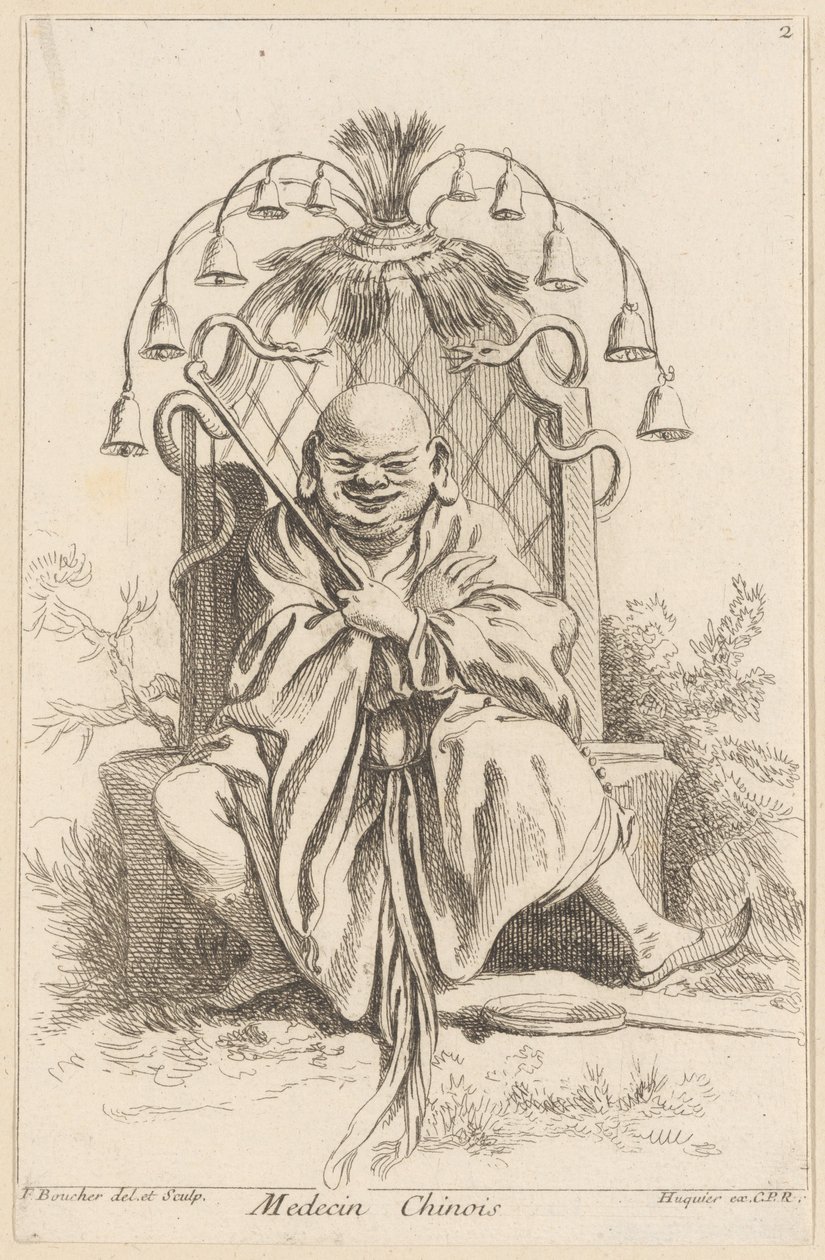 kínai orvos alkotó: François Boucher