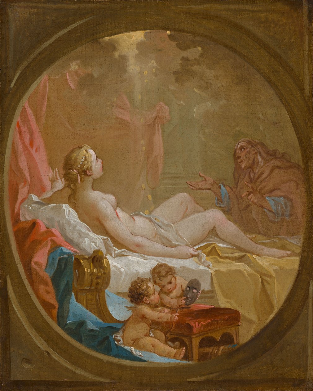 Danaë alkotó: François Boucher