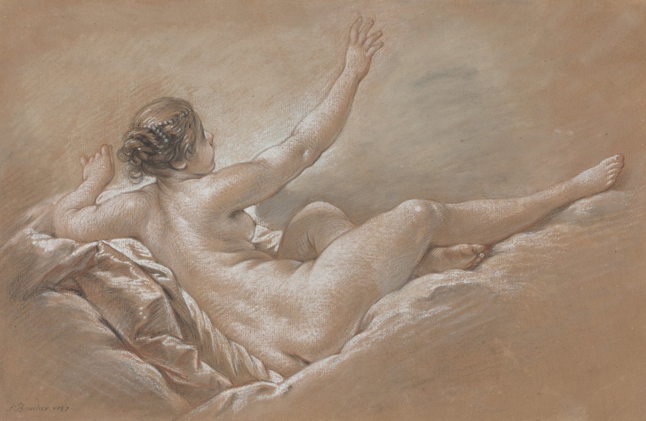 Danae megkapja az aranyzuhanyt alkotó: François Boucher