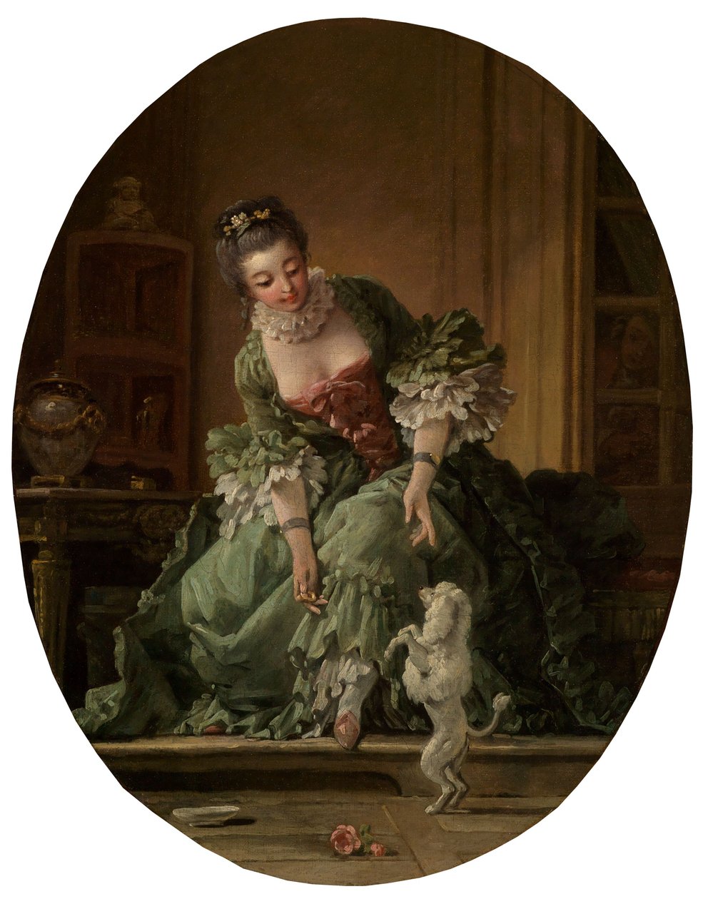 Az engedelmes kiskutya alkotó: François Boucher
