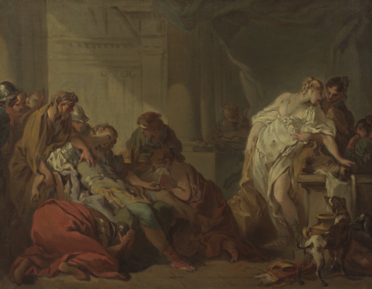 Meleager halála alkotó: François Boucher