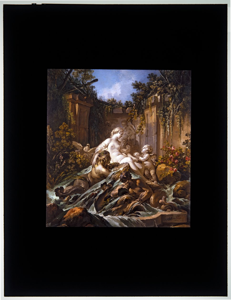 Vénusz szökőkútja alkotó: François Boucher