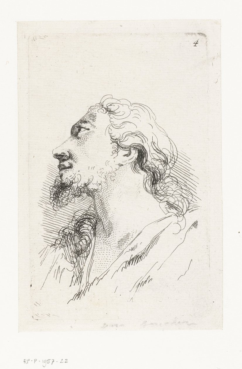 Krisztus feje alkotó: François Boucher