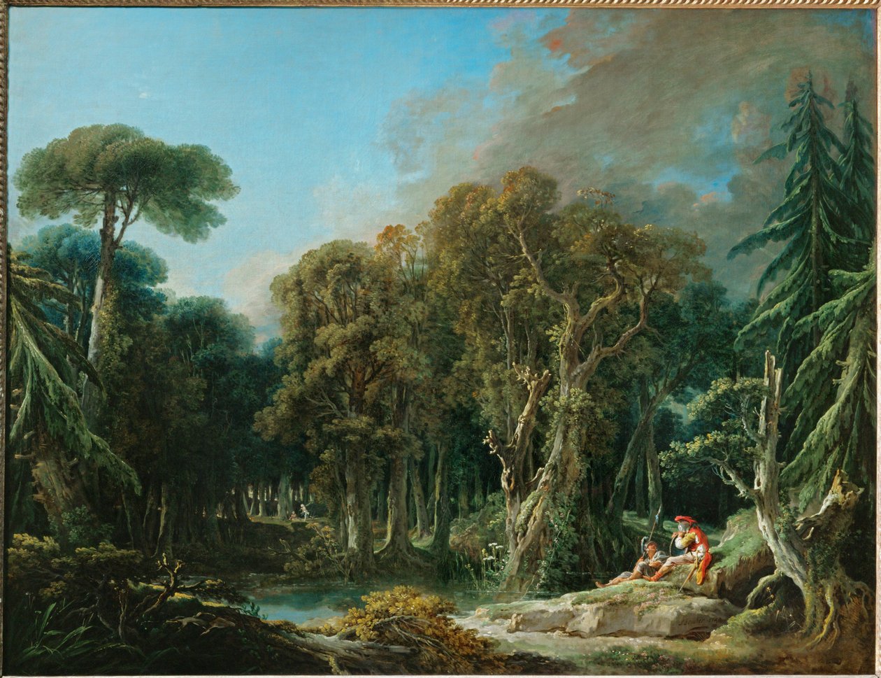 La foret - az erdő ... alkotó: François Boucher