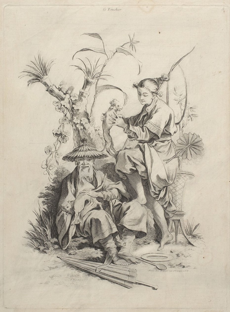 Az érintés (Touch) alkotó: François Boucher