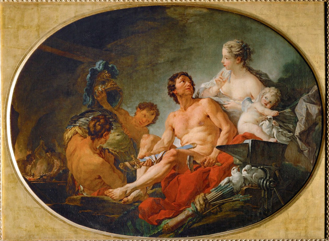 Les forges de Vulcain - Vulkán kovácsai ... alkotó: François Boucher