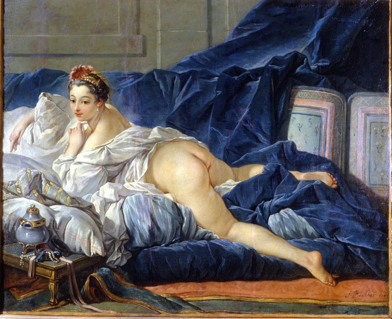 Az odaliszk. Francois Boucher festménye (1703-1770) alkotó: François Boucher