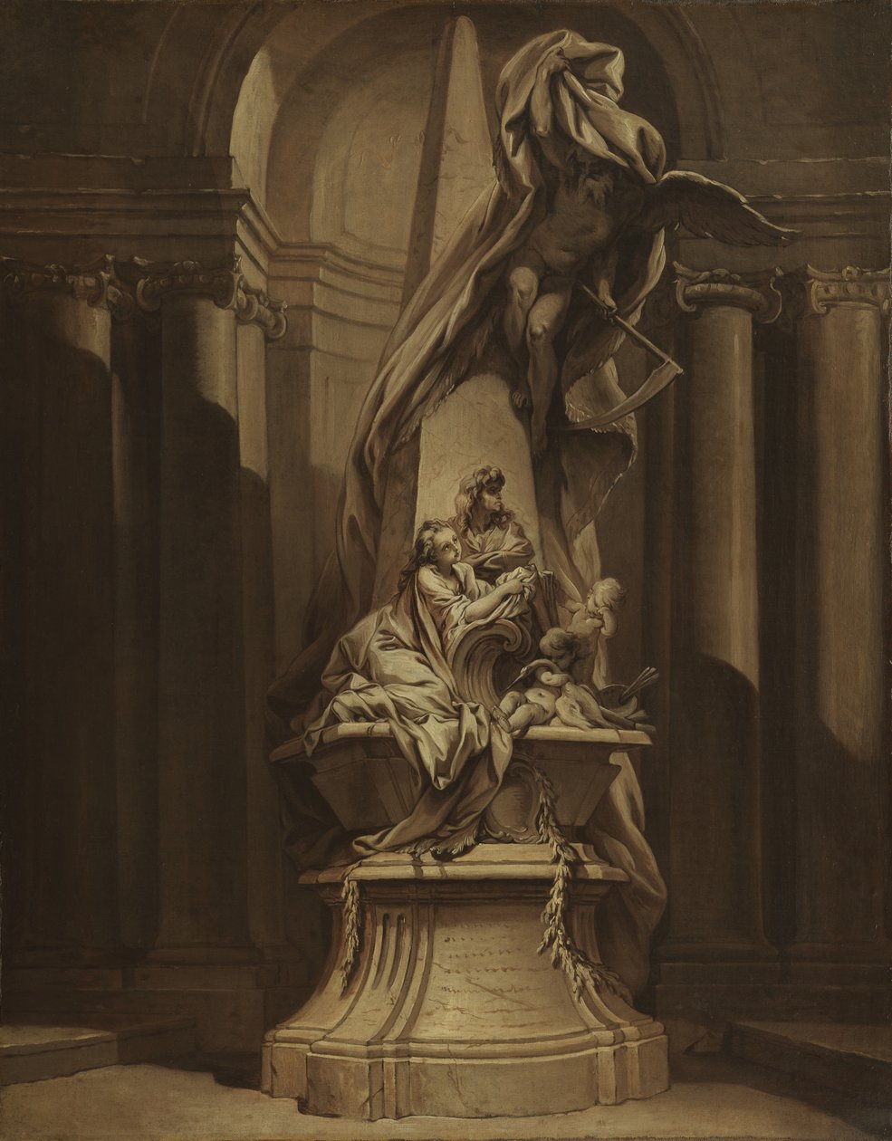 Mignard-emlékmű alkotó: François Boucher