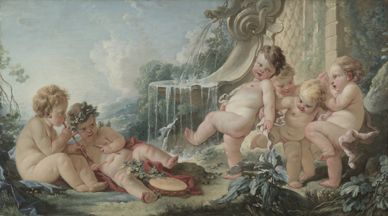 Zene és Tánc alkotó: François Boucher
