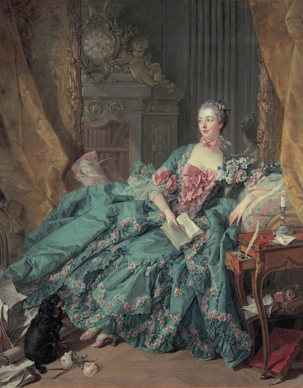 Madame de Pompadour portréja alkotó: François Boucher