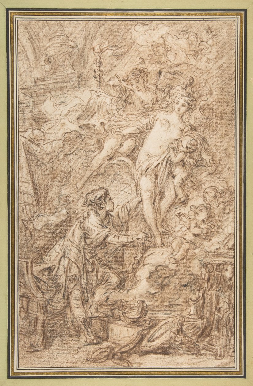 Pygmalion és Galatea alkotó: François Boucher