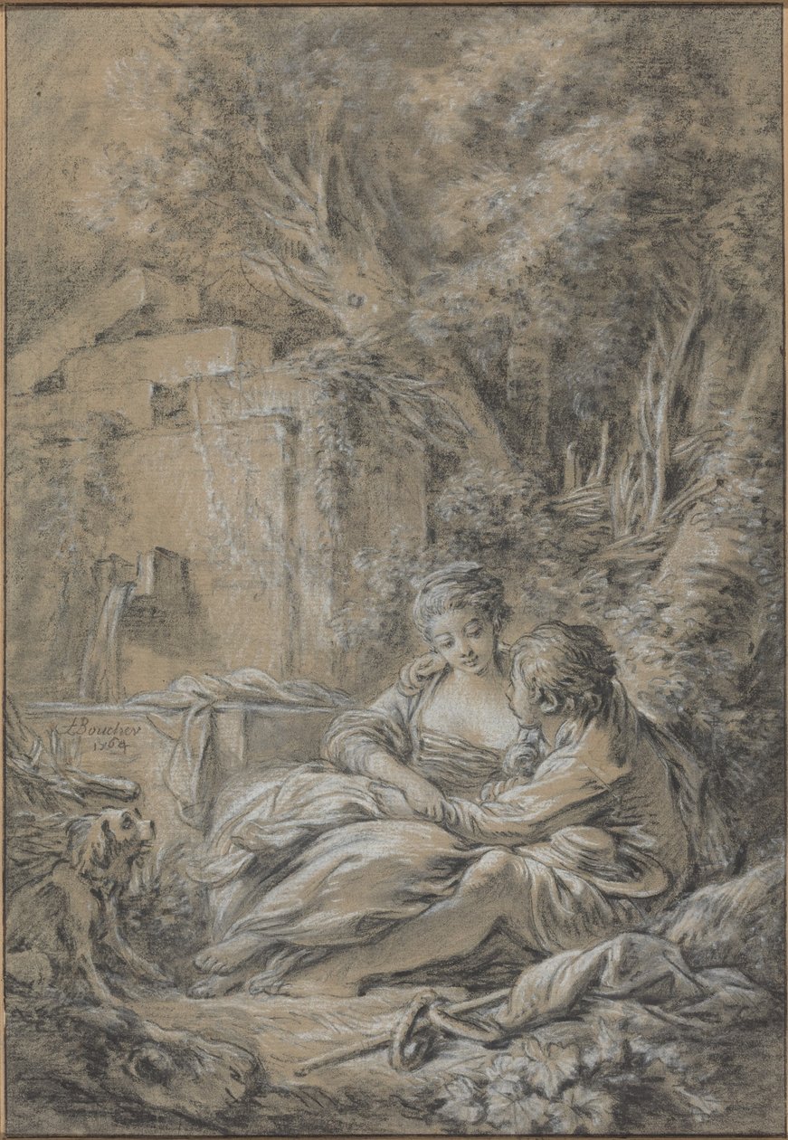 Kettesben alkotó: François Boucher